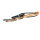 Plafonnier LED Noir Naturel Anneaux 114,8 cm 3000 K