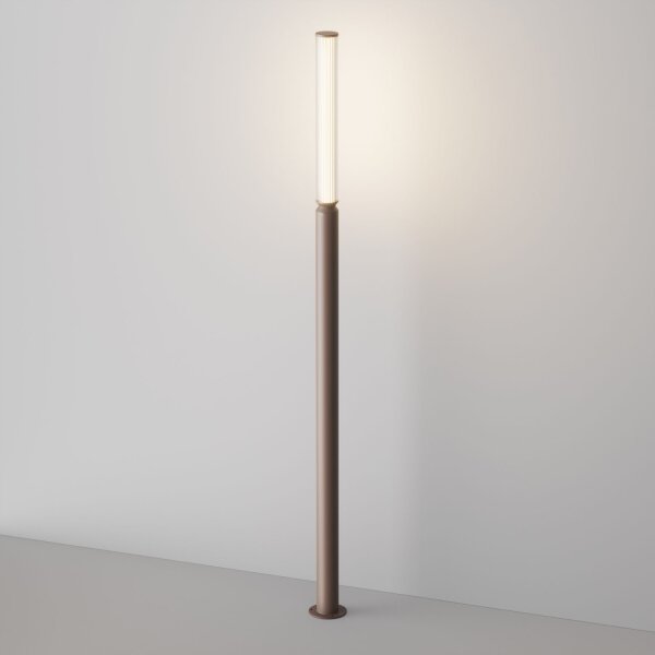LED Pollerleuchte Aluminium Glas 198,6 cm hoch IP65