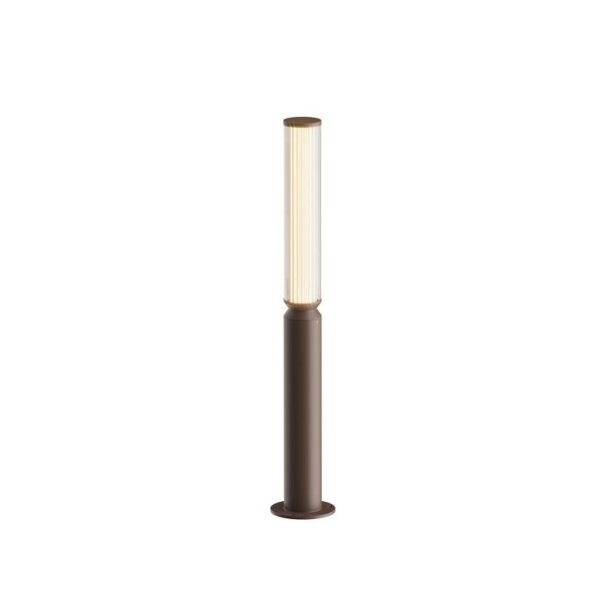 Pollerleuchte LED Aluminium Glas 78,5 cm IP65 rund