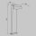 Wegeleuchte Aluminium Glas LED IP54 65 cm Graphit URSA