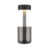 LED Tischleuchte Glas mit Dimmer Touch Funktion 34,8 cm