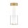 LED Tischlampe Glas Dimmer Touch Ø 12 cm rund 34,8 cm