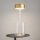 LED Tischlampe Glas Dimmer Touch Ø 12 cm rund 34,8 cm