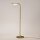 LED Stehlampe Glas Metall warmweißes Licht 3000 K