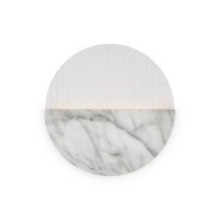 LED Wandleuchte Glas Metall 3000 K warmweiß 200 lm...