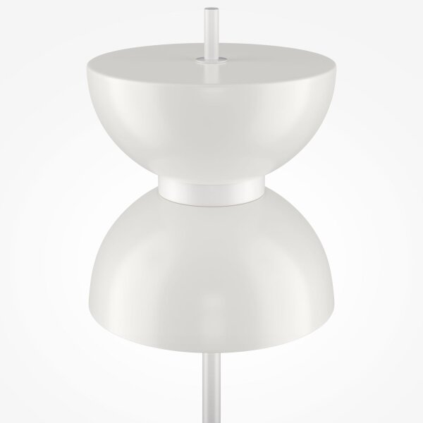 LED Stehlampe Glas Metall warmweiß 3000 K 1300 lm rund