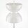 LED Stehlampe Glas Metall warmweiß 3000 K 1300 lm rund
