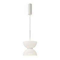 LED Hängelampe Metall Glas D: 22 cm H: max. 350 cm...