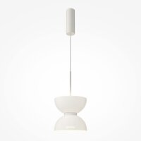 LED Hängelampe Metall Glas D: 22 cm H: max. 350 cm...