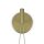 Wandleuchte LED Aluminium Glas 133,1 cm hoch in Gold