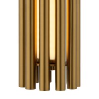 Hängeleuchte LED Aluminium Glas Ø 8,1 cm rund...