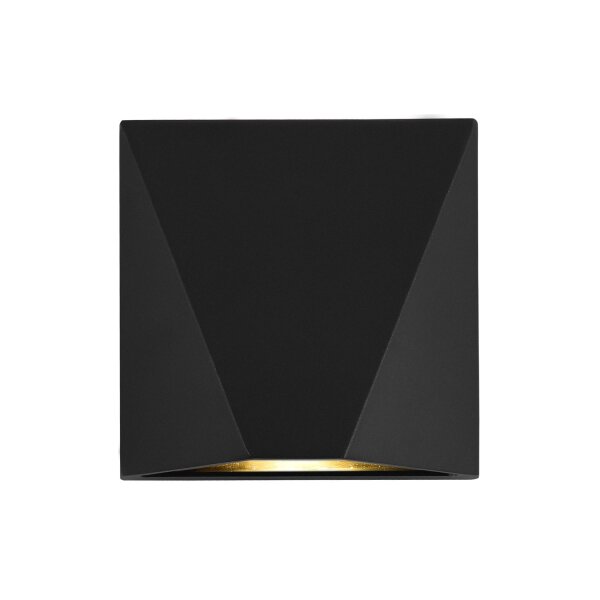 LED Außenwandleuchte Metall IP54 3000 K warmweiß 540 lm