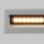 Einbauleuchte Wand LED Metall IP65 Weiß eckig 400 lm