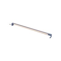 LED Stehleuchte au&szlig;en Aluminium IP65 1000 lm Grau