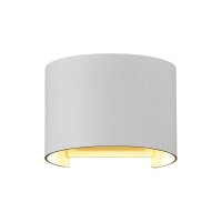 LED Wandleuchte außen Metall Up Down 13,5 cm breit...