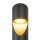 Pollerleuchte LED Metall 60 cm hoch IP65 Graphit rund