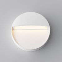 LED Außenwandleuchte Aluminium D: 12 cm rund IP54...