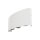 LED Außenwandlampe Metall IP54 B: 16,5 cm Up Down Weiß