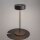 Tischlampe Aluminium LED Dimmer Touch rund D: 12 cm