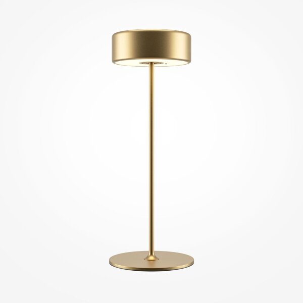 LED Tischleuchte Aluminium dimmbar Touch D: 12 cm rund