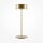 LED Tischleuchte Aluminium dimmbar Touch D: 12 cm rund