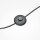 Stehlampe LED dimmbar Aluminium 158 cm in Messing EVA