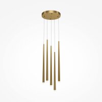 LED Hängeleuchte Aluminium Farbwechsel 2600-3500 K rund