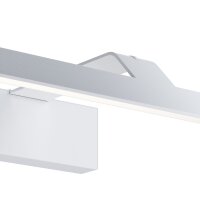 LED Spiegelleuchte Metall 52 cm breit Weiß...