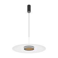 LED Pendelleuchte Aluminium warmwei&szlig;es Licht 3000 K