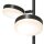 Stehlampe LED Metall verstellbar 145 cm Schwarz 1000 lm