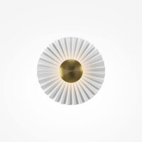 LED Wandleuchte dimmbar Metall rund Ø 30 cm 510 lm...