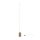 Stehleuchte LED Dimmer Metall 145 cm in Messing 2600 lm