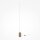 Stehleuchte LED Dimmer Metall 145 cm in Messing 2600 lm