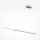 LED Pendelleuchte Aluminium H: max. 120 cm in Messing