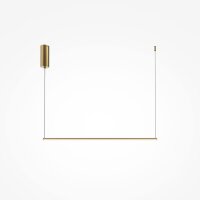 Hängelampe Aluminium LED H: max. 316,7 cm in Messing