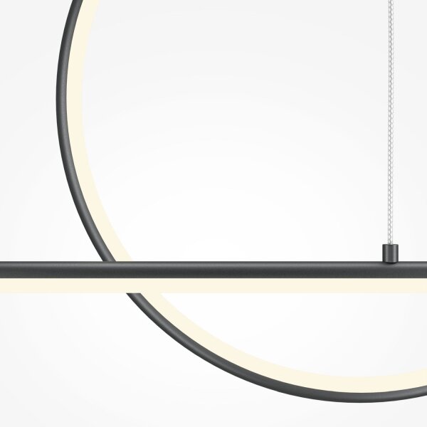 LED Pendelleuchte Aluminium mit Farbwechsel 3000-4000 K