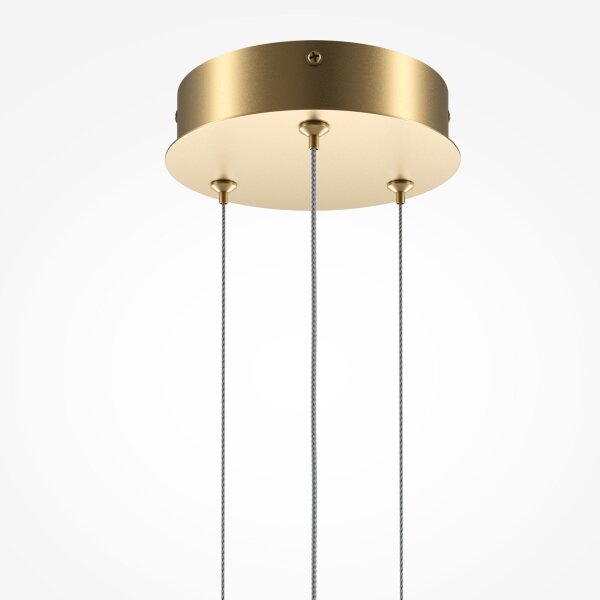 Pendelleuchte LED Aluminium H: max. 344 cm in Messing