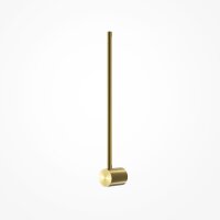 Wandleuchte LED Metall H: 60 cm in Messing länglich MAX