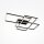 LED Deckenlampe Metall Schwarz warmweißes Licht 3000 K