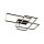 Deckenleuchte LED Metall Schwarz 2900 lm Modern MIA