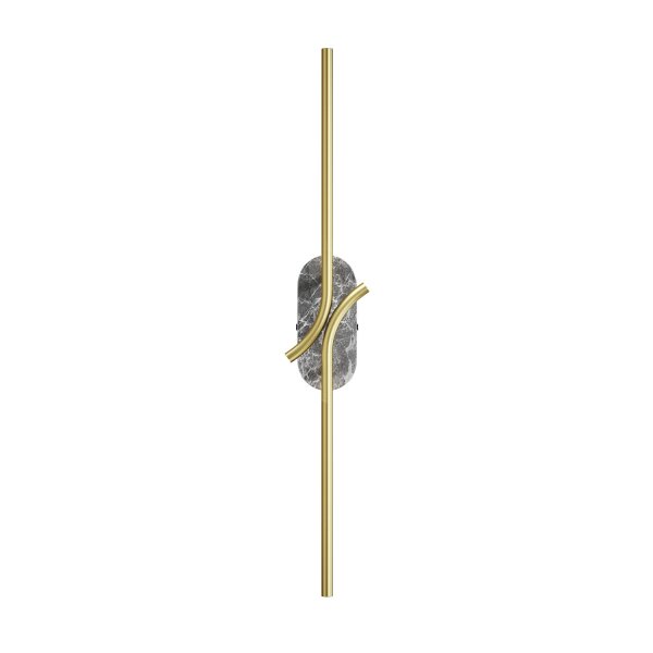LED Wandlampe Metall 63 cm hoch länglich 170 lm Modern