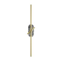 LED Wandlampe Metall 63 cm hoch länglich 170 lm Modern