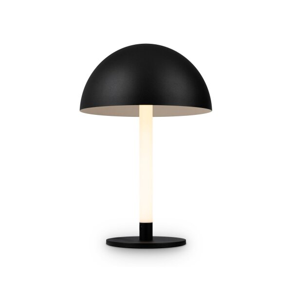 LED Tischleuchte Metall Aluminium D: 30 cm 45 cm rund