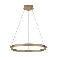 LED Kronleuchter Aluminium rund &Oslash; 60 cm H: max. 120 cm