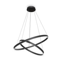 LED Kronleuchter Aluminium neutralwei&szlig;es Licht 4000 K