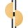 Wandleuchte LED Aluminium Metall 79 cm hoch 700 lm VERA