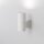 Außenlampe Wand Aluminium Glas GU10 IP54 14,5 cm hoch