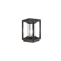 Pollerleuchte Aluminium E27 IP54 22 cm hoch Graphit