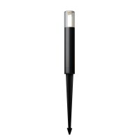 Pollerleuchte Aluminium Glas G9 IP54 46 cm hoch Graphit
