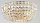 Wandleuchte Metall E14 B: 25,5 cm in Gold 2-flammig